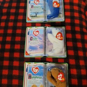 TY Teenie Beanie Babies Legends Trio